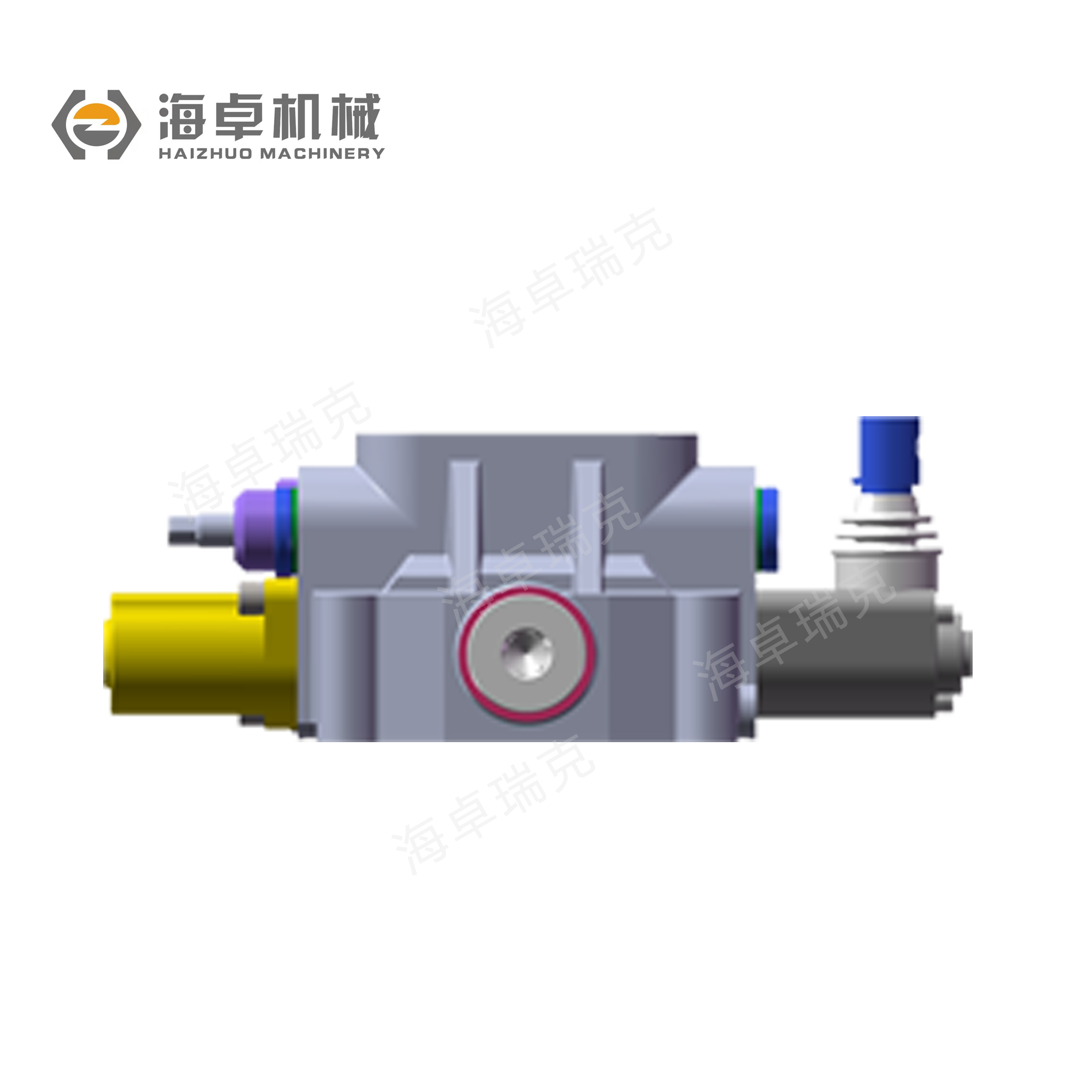 DF450  Manual Operation Hydraulic  Quadruple Valve