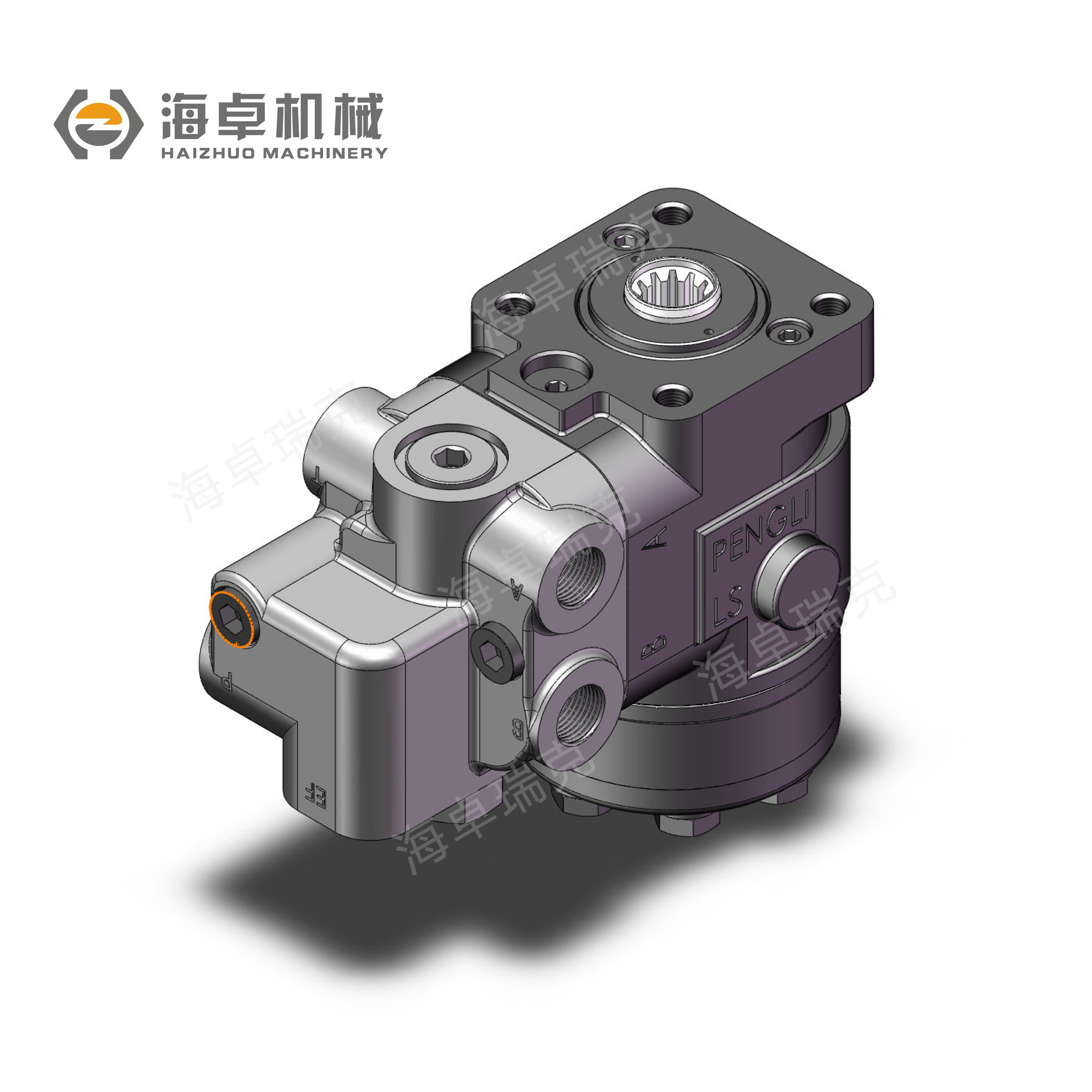 BzzF5-160b/PV60 Direct Coupled Hydraulic Steering Unit