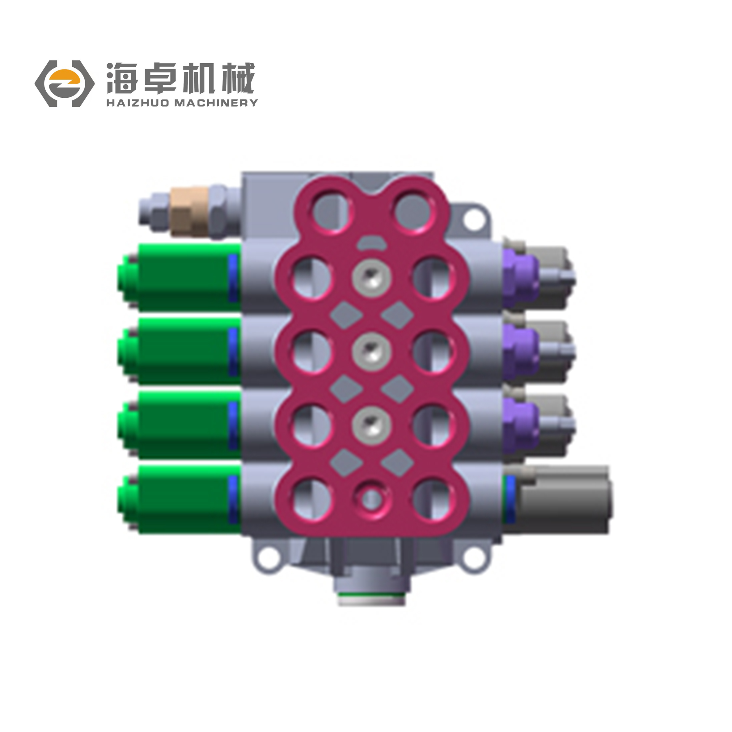 DF450F Reverse Manual Operation Hydraulic  Quadruple Valve
