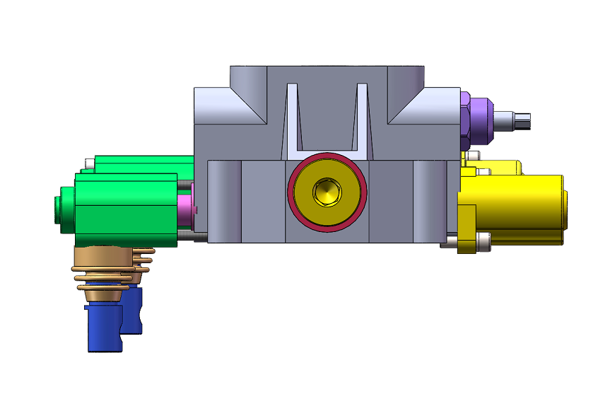 DF250F Reverse Manual Operation Hydraulic Duplex Valve